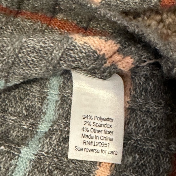 SO Grey Stripe Crew Ribbed Sweater Women's Sz. Small NWT - Picture 5 of 8